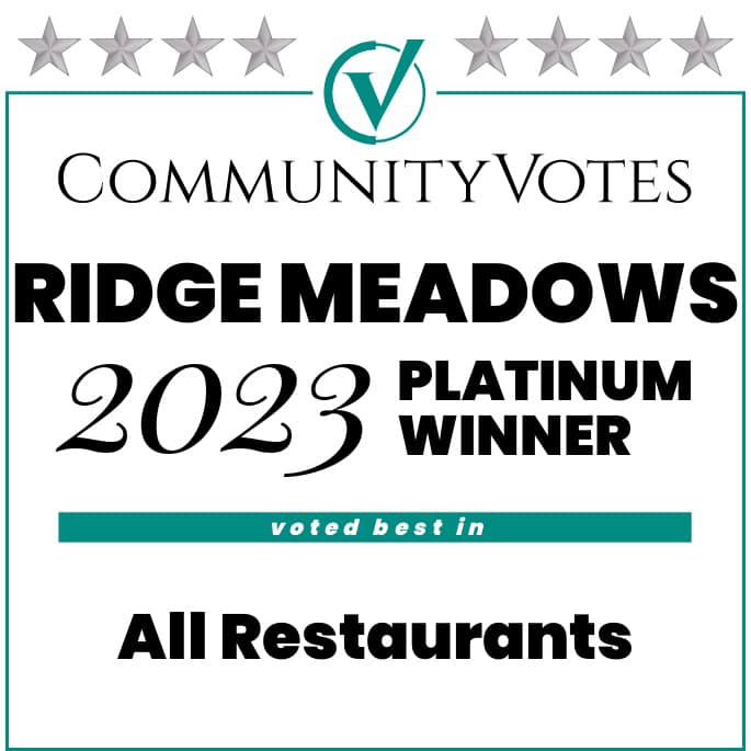 Platinum Winner 2023 All Restaurants