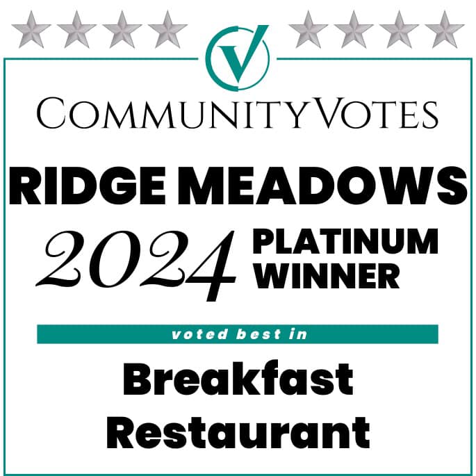 Platinum Winner 2024 Breakfast Restaurant