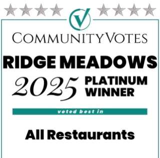Platinum Winner 2025 All Restaurants
